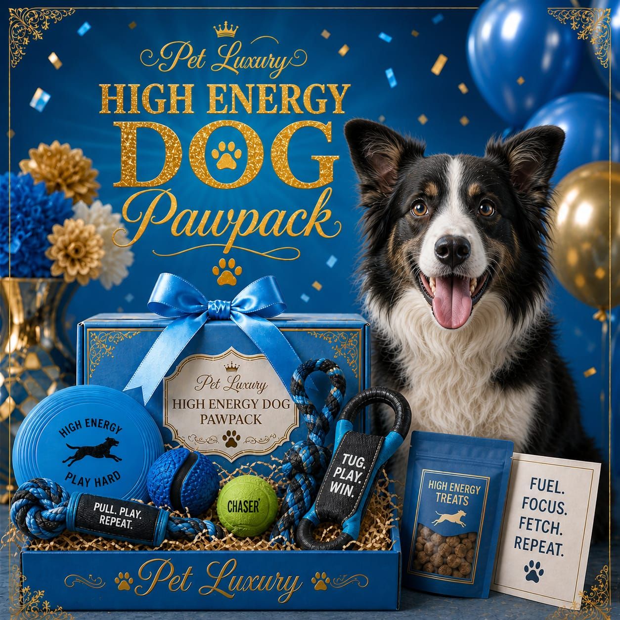 High Energy PAWPACK from Pet Luxury