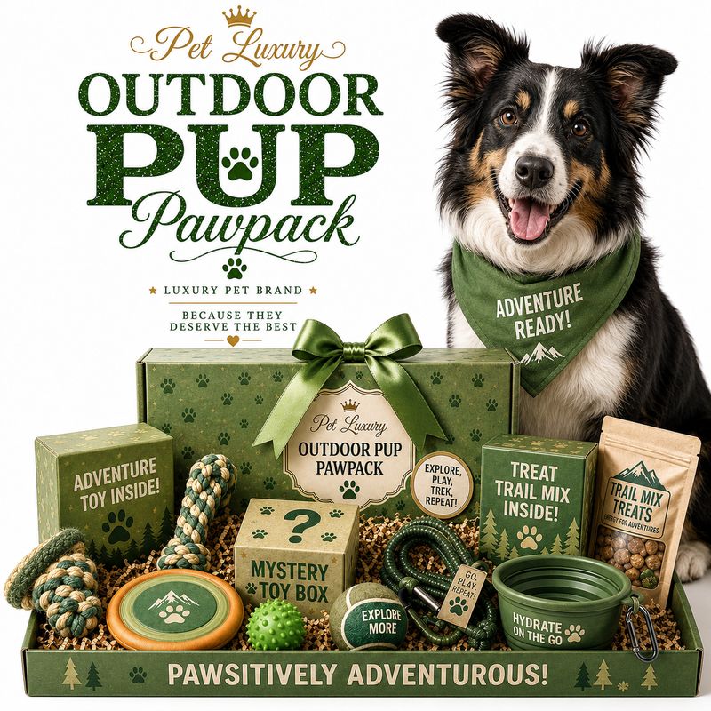 Outdoor Pup PAWPACK from Pet Luxury Outdoor Pup PAWPACK from Pet Luxury