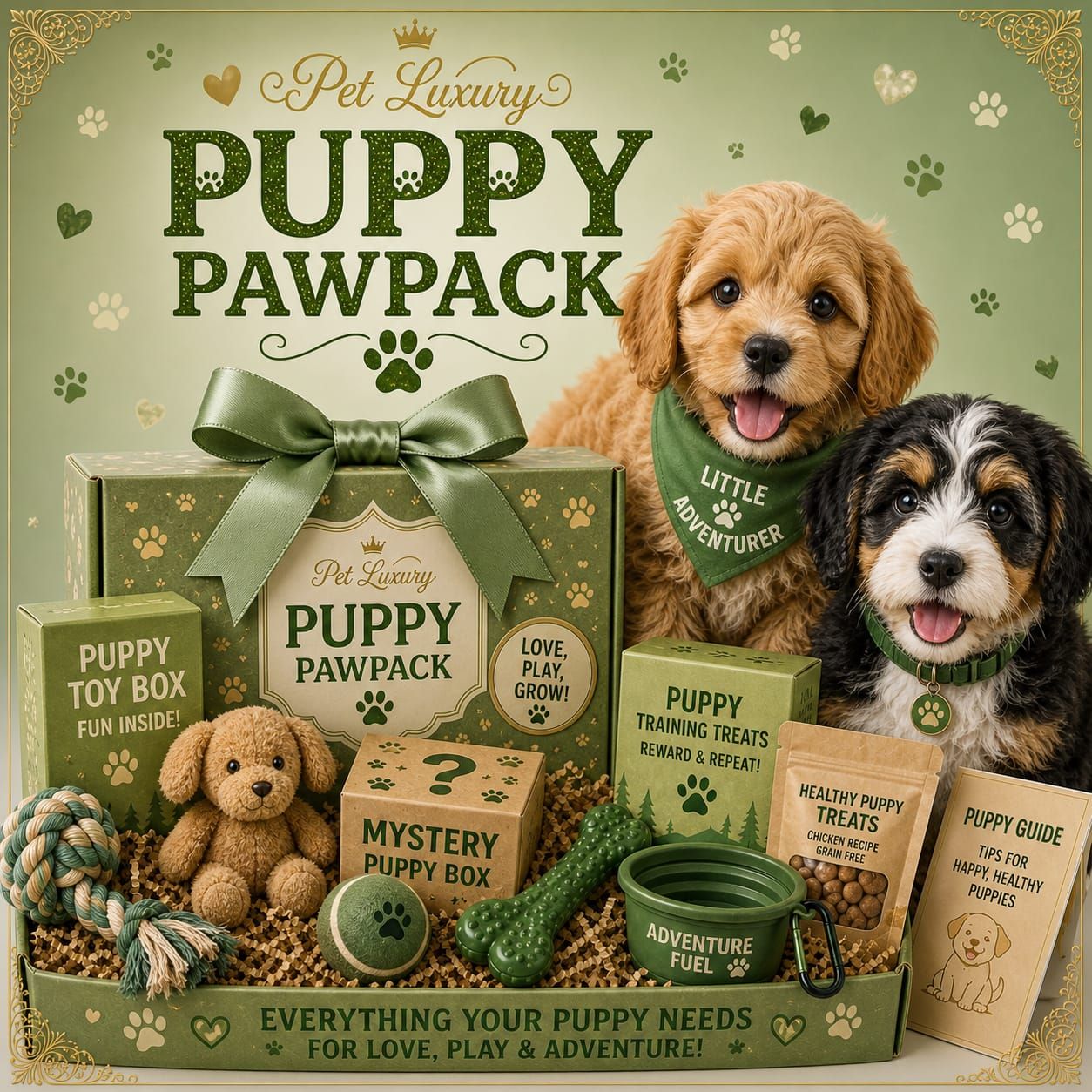 Puppy PAWPACK from Pet Luxury