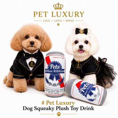 Pet Luxury Dog Squeaky Plush Toy Drink Pet Luxury Dog Squeaky Plush Toy Drink