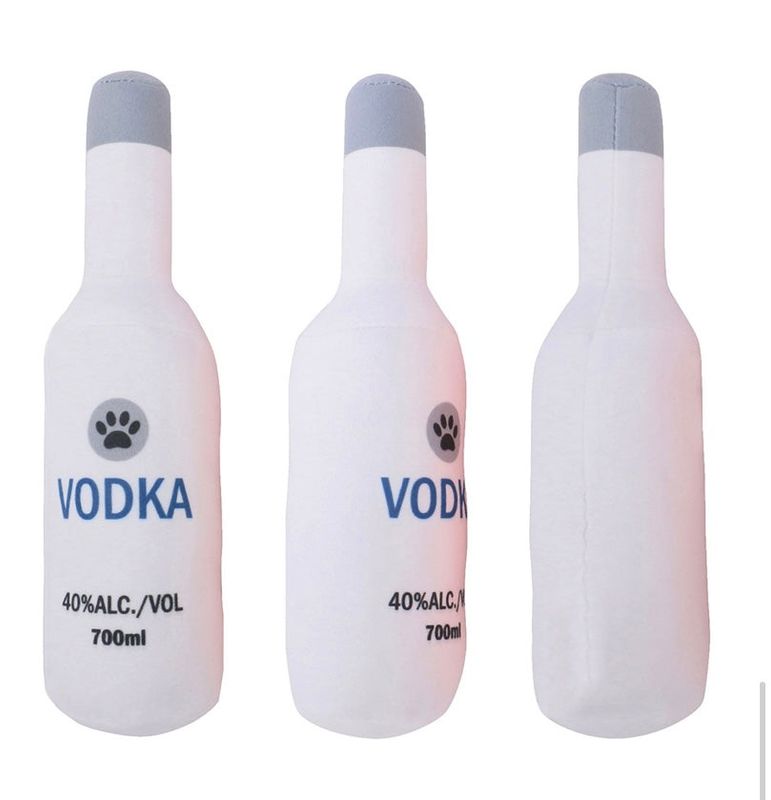 Pet Luxury Soft Drink Ice Bottle Dog Squeaky Durable Plush Toy Pet Luxury Soft Drink Ice Bottle Dog Squeaky Durable Plush Toy
