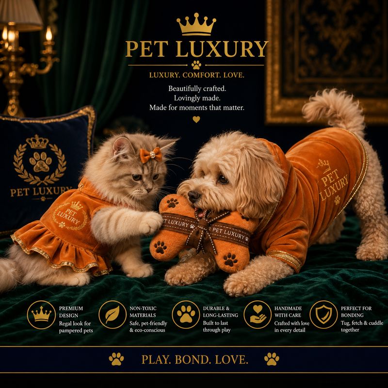 Snuggle Bone™ Plushy Chew Toy Original From Pet Luxury