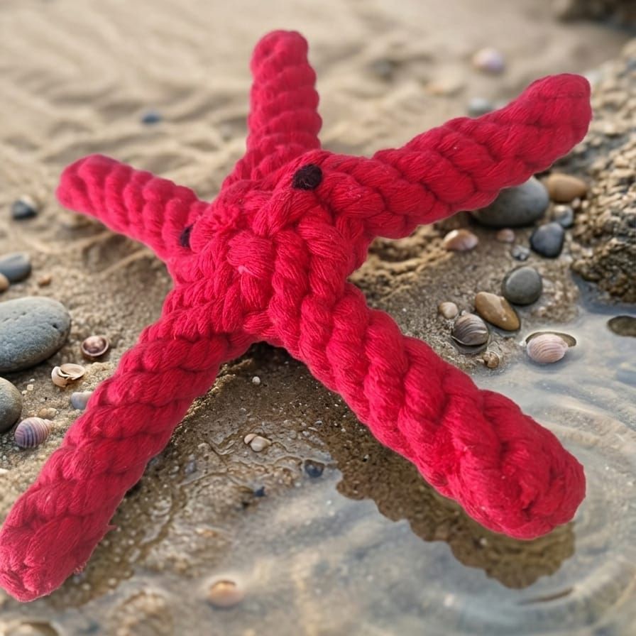 Pet Luxury Starfish Dog Rope Chew Toy Pet Luxury Starfish Dog Rope Chew Toy