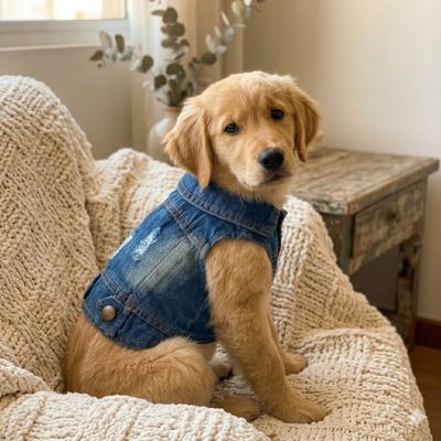 Pet Luxury Urban Denim Jacket