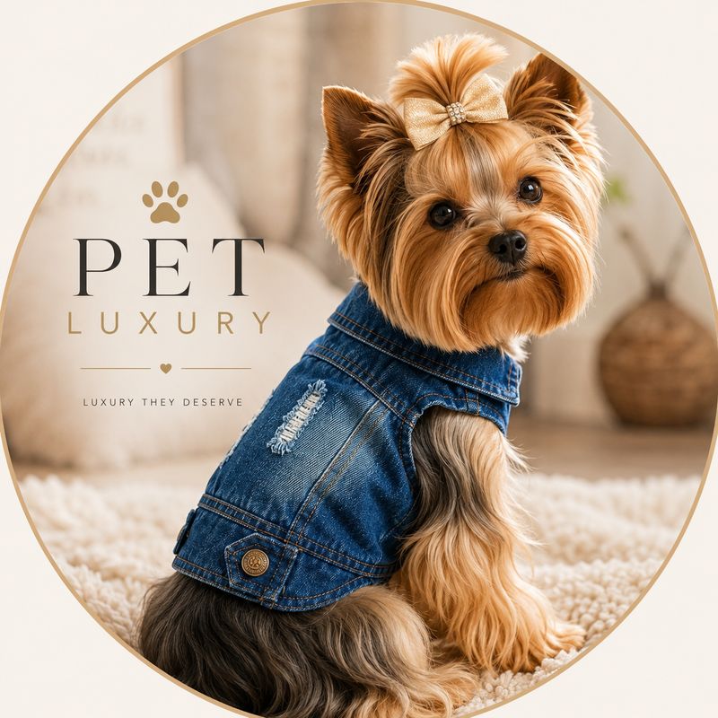Pet Luxury Urban Denim Jacket Pet Luxury Urban Denim Jacket