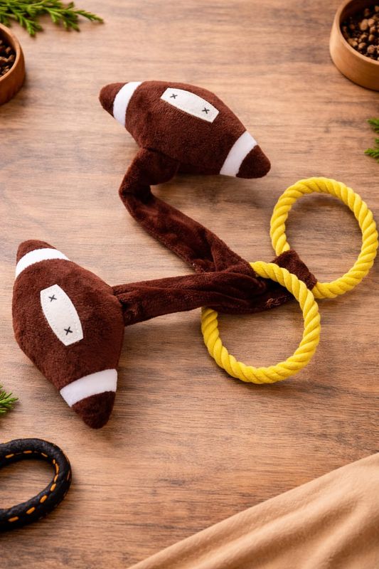 Pet Luxury Touchdown Tug Toy