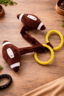 Pet Luxury Touchdown Tug Toy