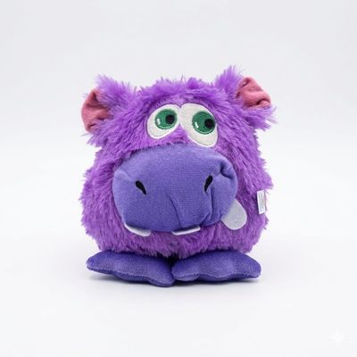 ​Pet Luxury Limited Edition Purple Monster Dog Squeaky Toy