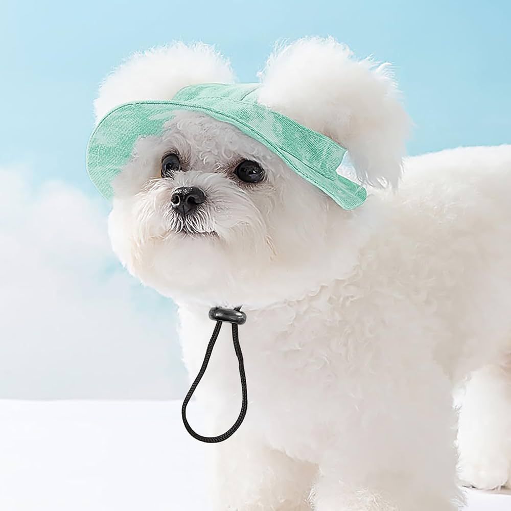 Pet Luxury Green Dog Or Cat Bucket Hat Cap