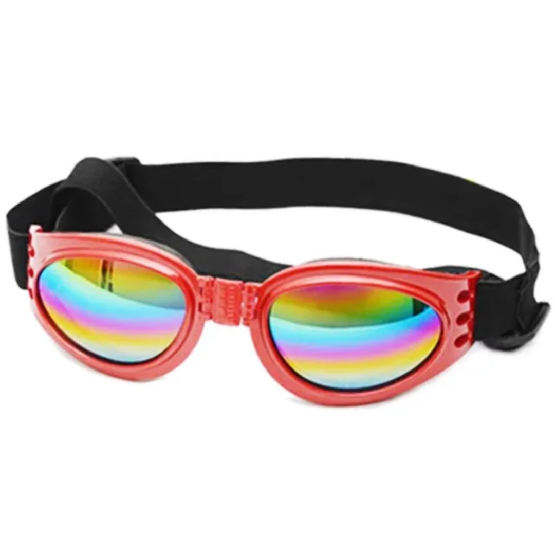 Pet Luxury Red Dog Glasses