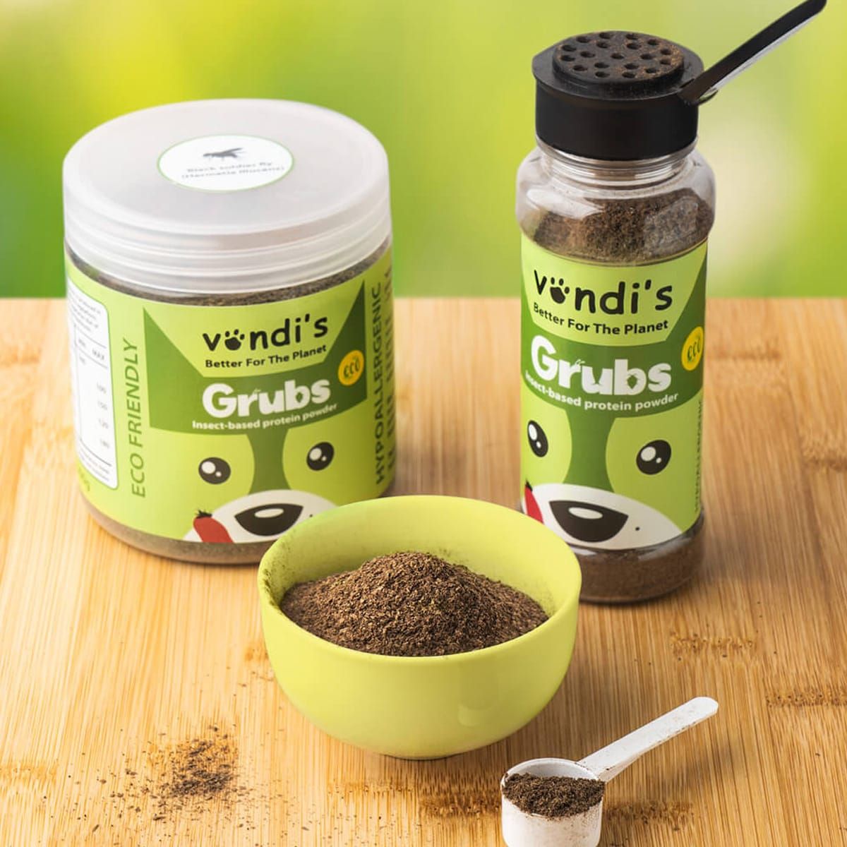 Vondi's Grubs Insect-Based Protein Powder 200g from Pet Luxury