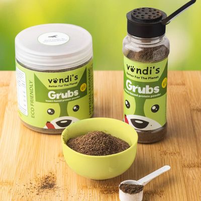 Vondi's Grubs Insect-Based Protein Powder 200g from Pet Luxury Vondi's Grubs Insect-Based Protein Powder 200g from Pet Luxury