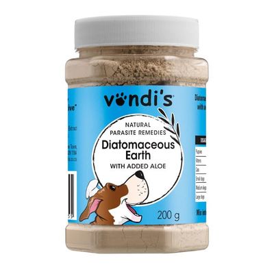 Diatomaceous Earth Dewormer – 200g from Pet Luxury