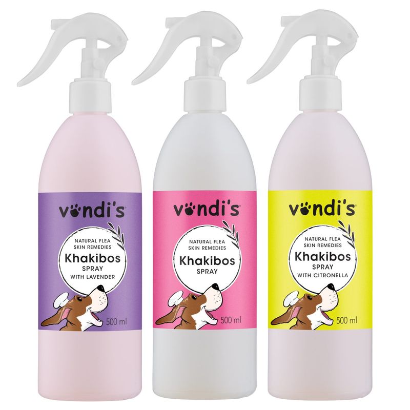 Khakibos Flea Repellent Trigger Spray Citronella (500ml) From Pet Luxury