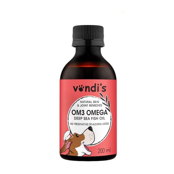 VONDIS OM3 Omega Oil – 200ml from Pet Luxury