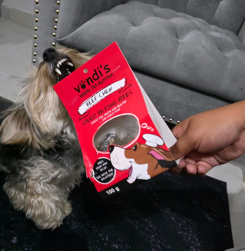 Beef Liver Biltong bite size 100g from Pet Luxury Beef Liver Biltong bite size 100g from Pet Luxury