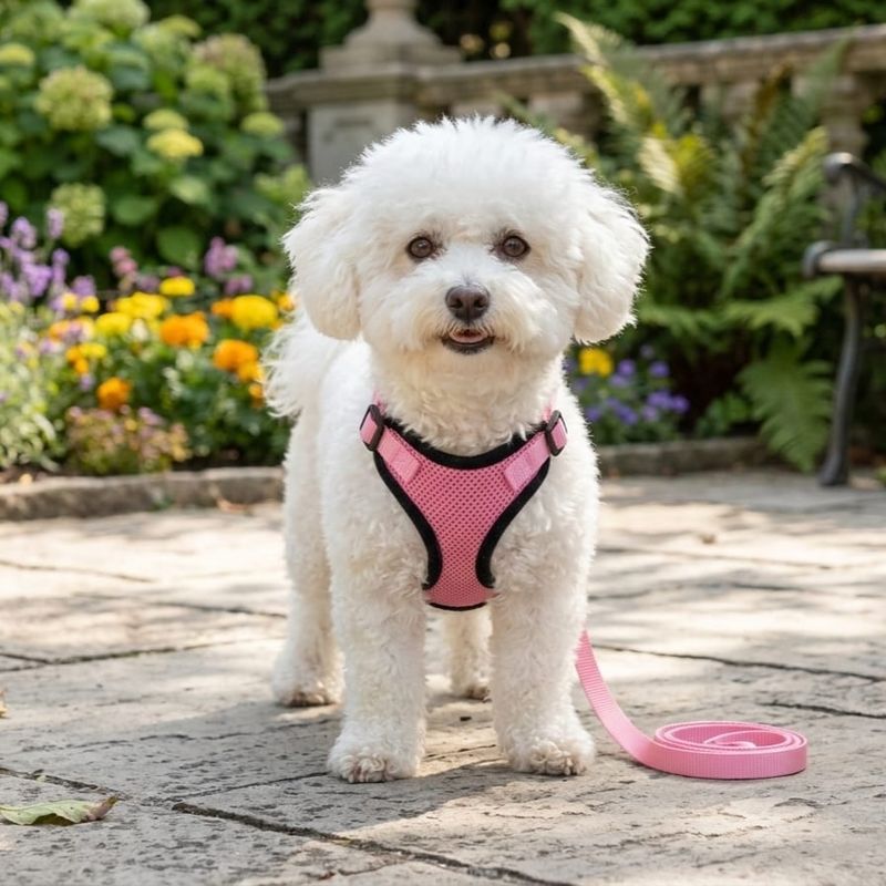 Pet Luxury Urban Pink Paws Harness