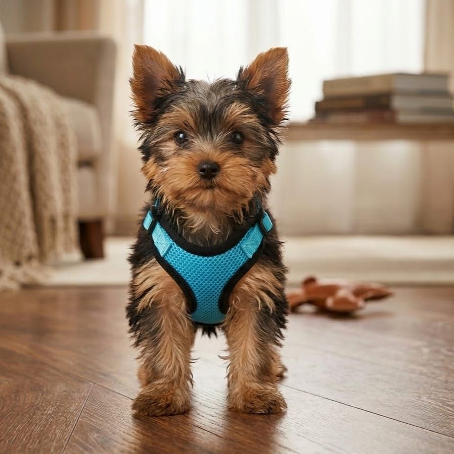 Pet Luxury Urban Blue Paws Harness