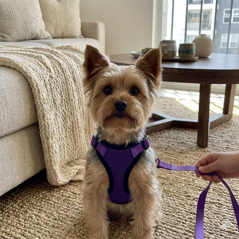 Pet Luxury Urban Purple Paws Harness