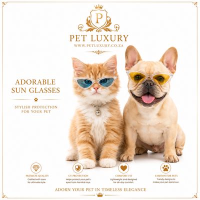 Pet Luxury Adorable Sun Glasses