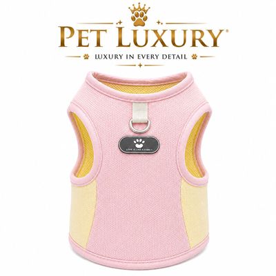 Pastel Luxury Range Cat Clothing - Pink and Yellow