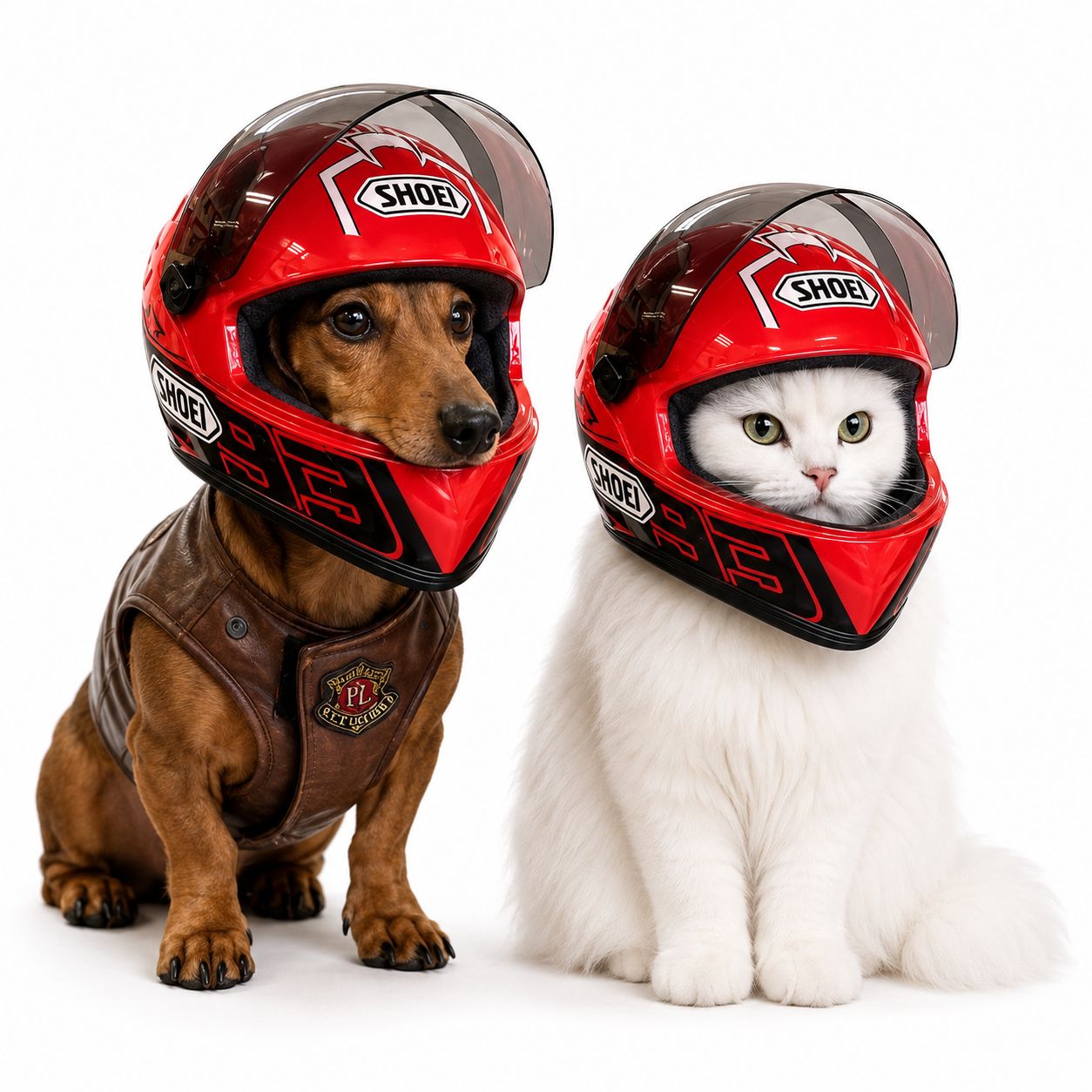 Pet Luxury RiderShield Cats & Dogs Premium Helmet