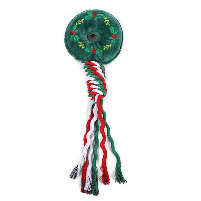 Pet Luxury Christmas Mistletoe Pet Chew Rope Toy Pet Luxury Christmas Mistletoe Pet Chew Rope Toy