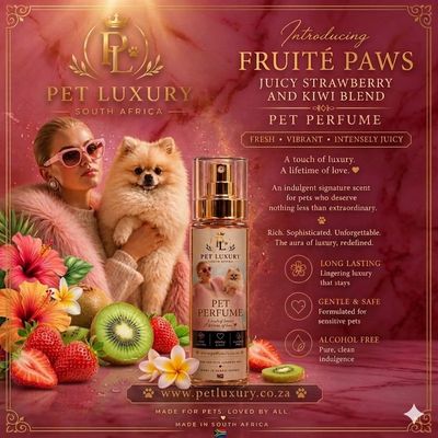 Pet Luxury Pet Perfume - Fruité Paws | Fresh, Vibrant and Intensely Juicy Scent