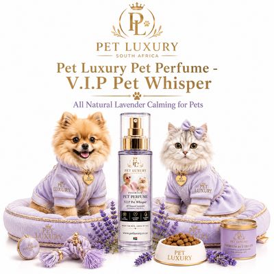 Pet Luxury Pet Perfume - V.I.P Pet Whisper | All Natural Lavender Calming for Pets Pet Luxury Pet Perfume - V.I.P Pet Whisper | All Natural Lavender Calming for Pets