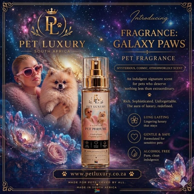 Pet Luxury Pet Perfume - Galaxy Paws | Mysterious, Cosmic & Otherworldly Scent for Pets