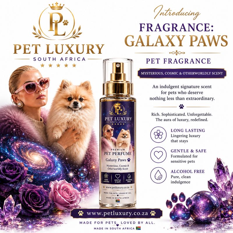 Pet Luxury Pet Perfume - Galaxy Paws | Mysterious, Cosmic & Otherworldly Scent for Pets