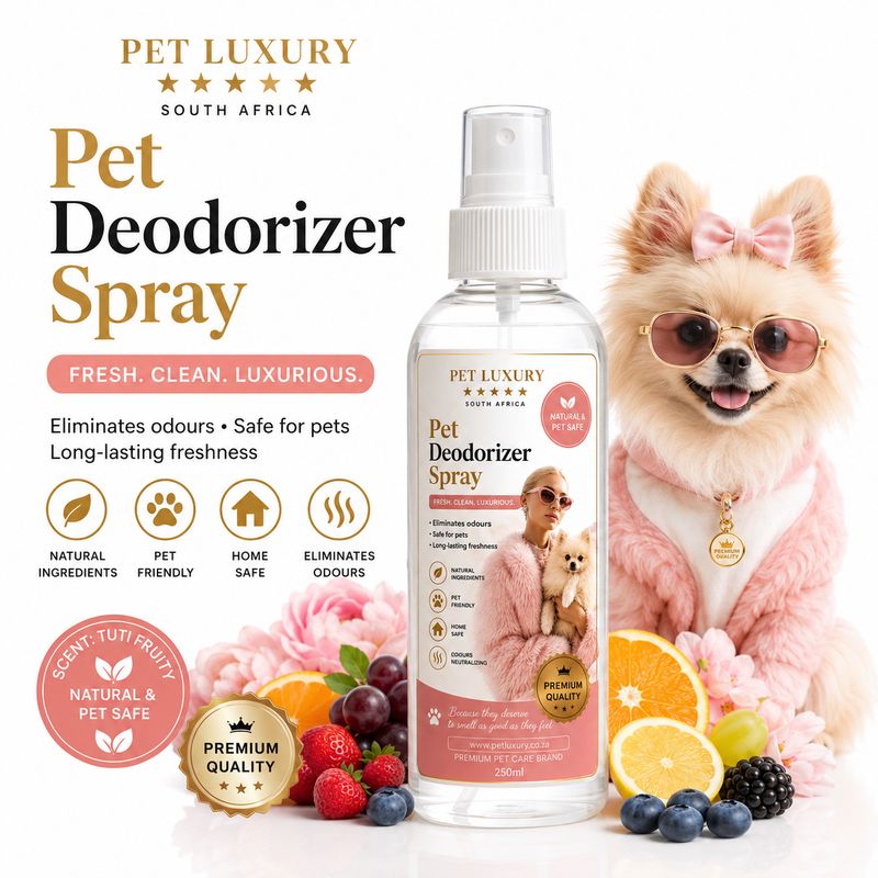 Pet Luxury Pet Deodorizer Spray – Tuti Fruity