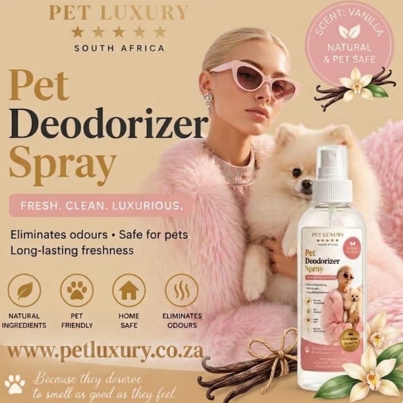 Pet Luxury Pet Deodorizer Spray - Vanilla