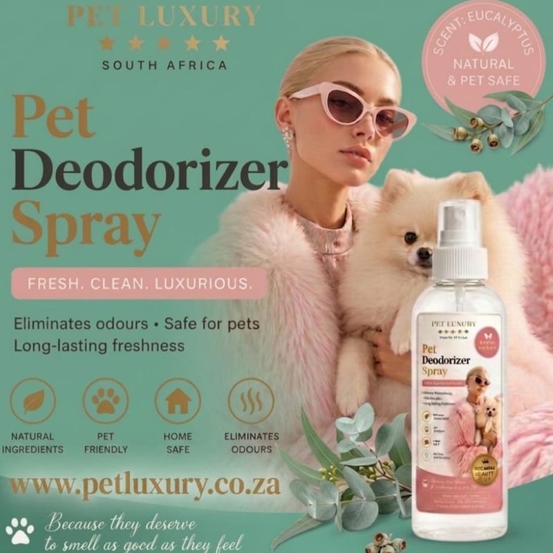 Pet Luxury South Africa Pet Deodorizer Spray - Eucalyptus