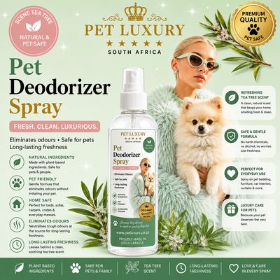 Pet Luxury South Africa Pet Deodorizer Spray - Tea Tree