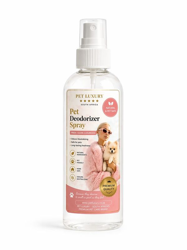 Pet Luxury South Africa Pet Deodorizer Spray - Rose