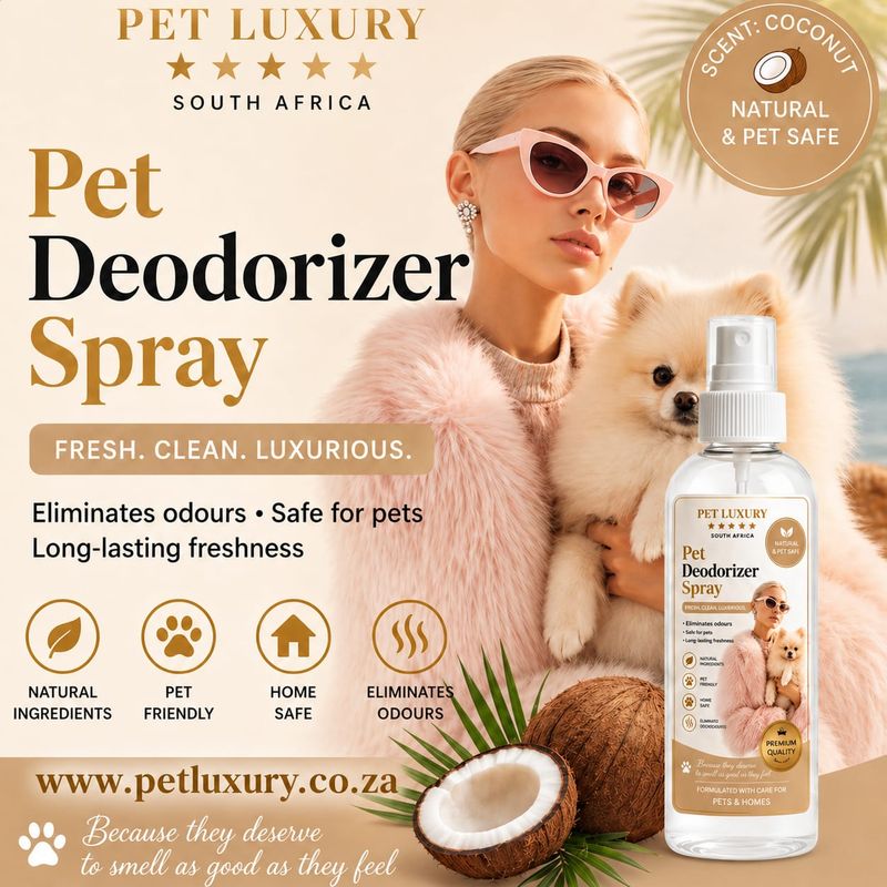 Pet Luxury South Africa Pet Deodorizer Spray - Coconut
