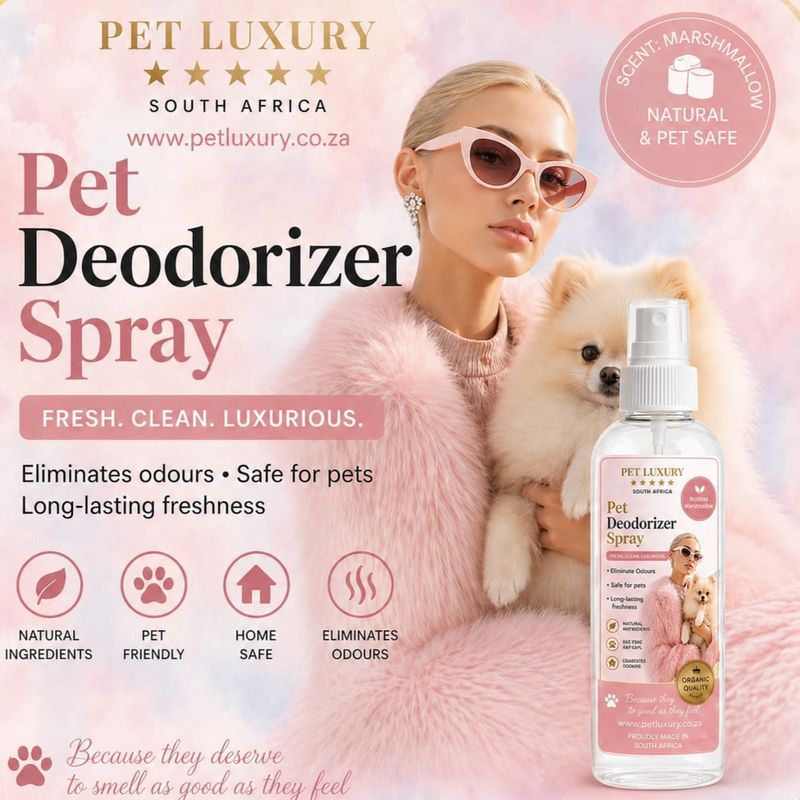 Pet Luxury South Africa Pet Deodorizer Spray - Marshmallow