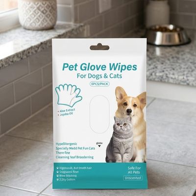 Pet Luxury Pet Wipes Gloves