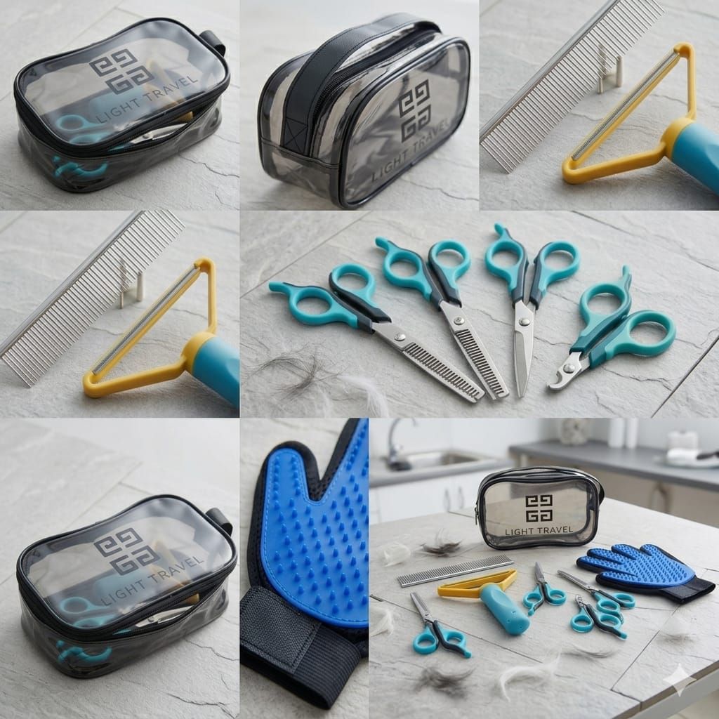 Pet Luxury Professional Grooming Kit