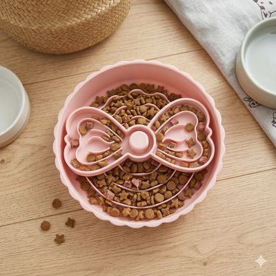 The Pet Luxury Slow Feeder - Pink