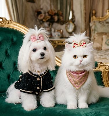 Pet Luxury Stylish Pet Hair Bow Accessories Collection