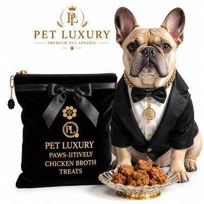 Paws-itively Chicken Broth Treats