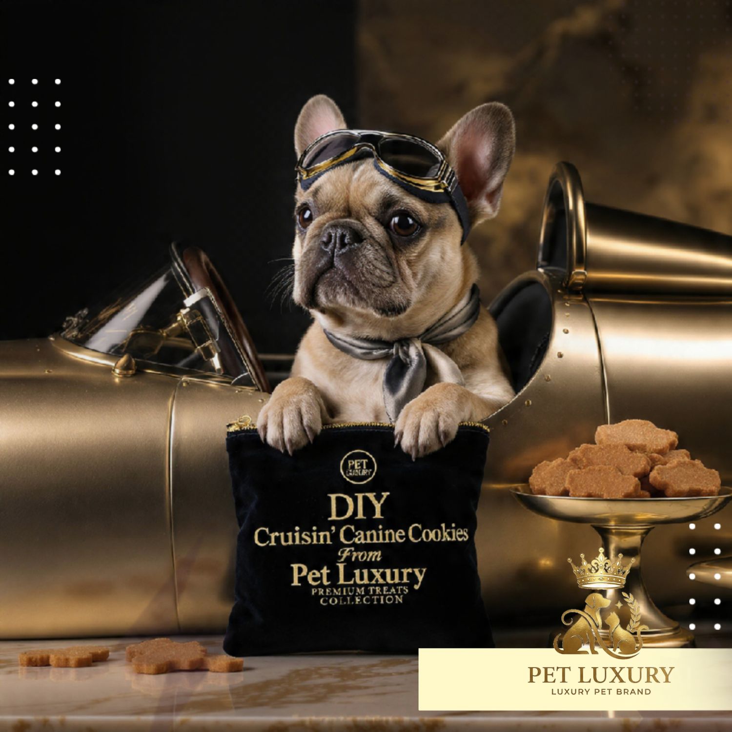 DIY Cruisin’ Canine Cookies From Pet Luxury Premium Treats Collection