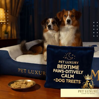PET LUXURY BEDTIME PAWS-ITIVELY CALM ❤️ DOG TREATS