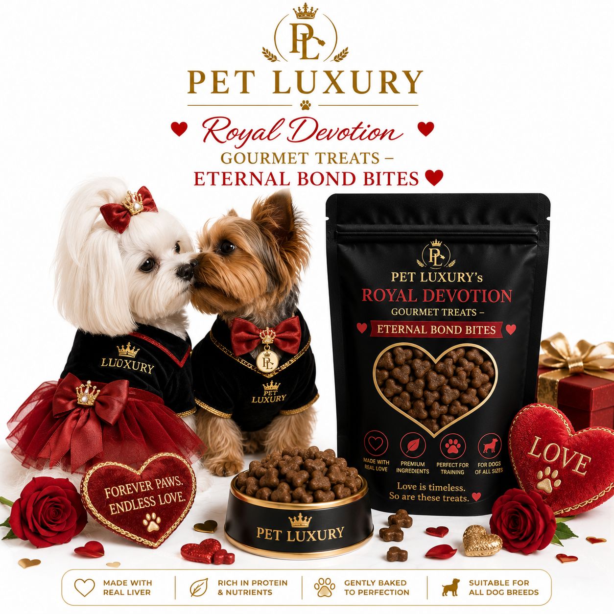 Royal Devotion Gourmet Treats – Eternal Bond Bites ❤️
