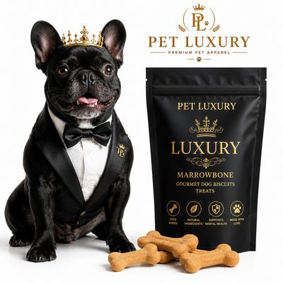 Pet Luxury Marrowbone Gourmet Dog Biscuits Treats