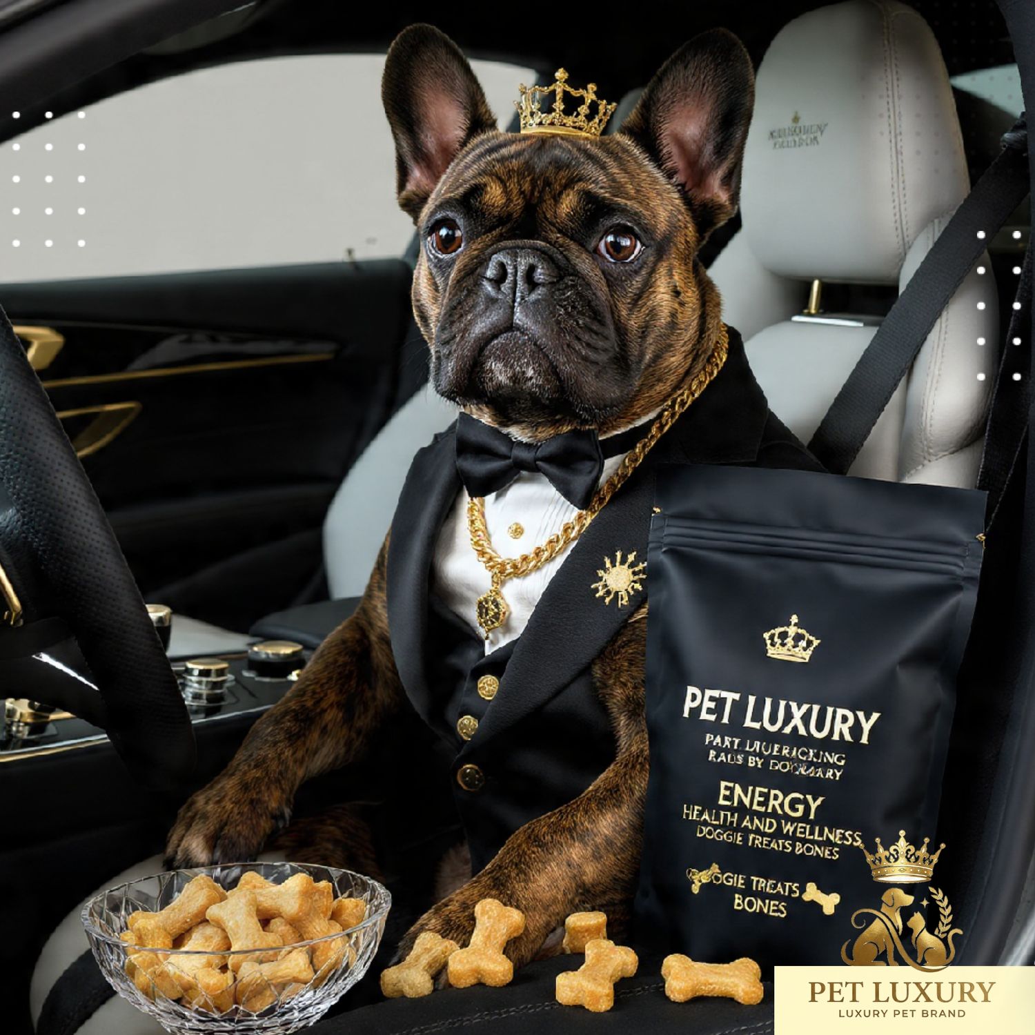 Pet Luxury Energy Health And Wellness Doggie Treats Bones
