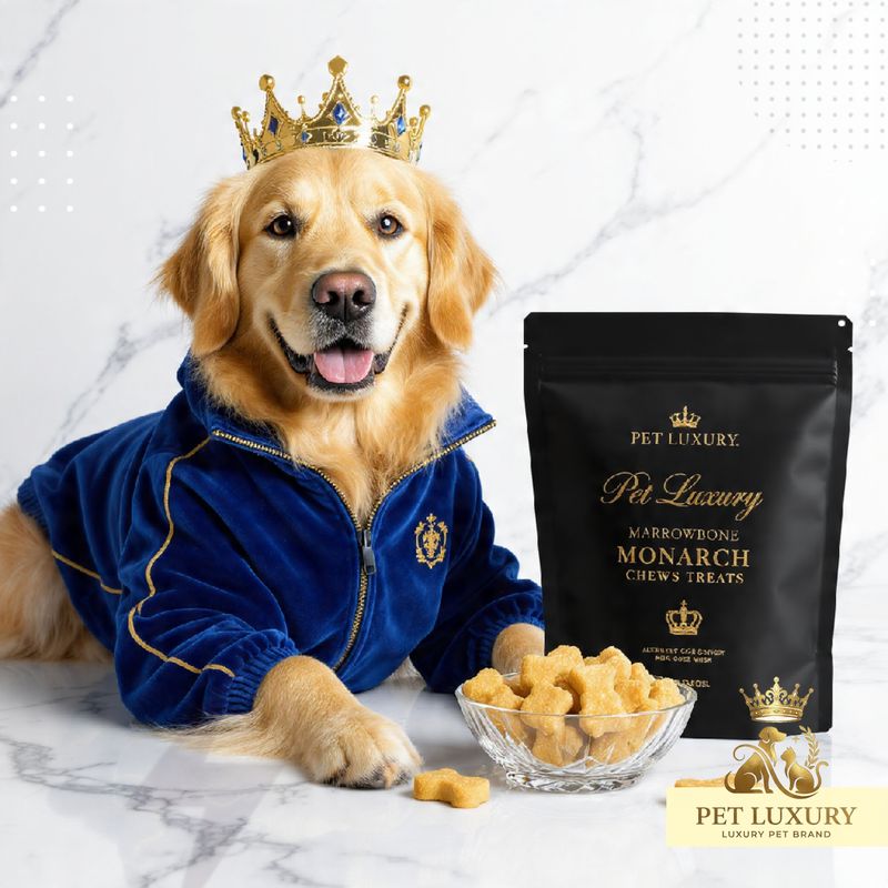 Pet Luxury Marrowbone Monarch Chews Treats - Dog Treat Biscuits Pet Luxury Marrowbone Monarch Chews Treats - Dog Treat Biscuits