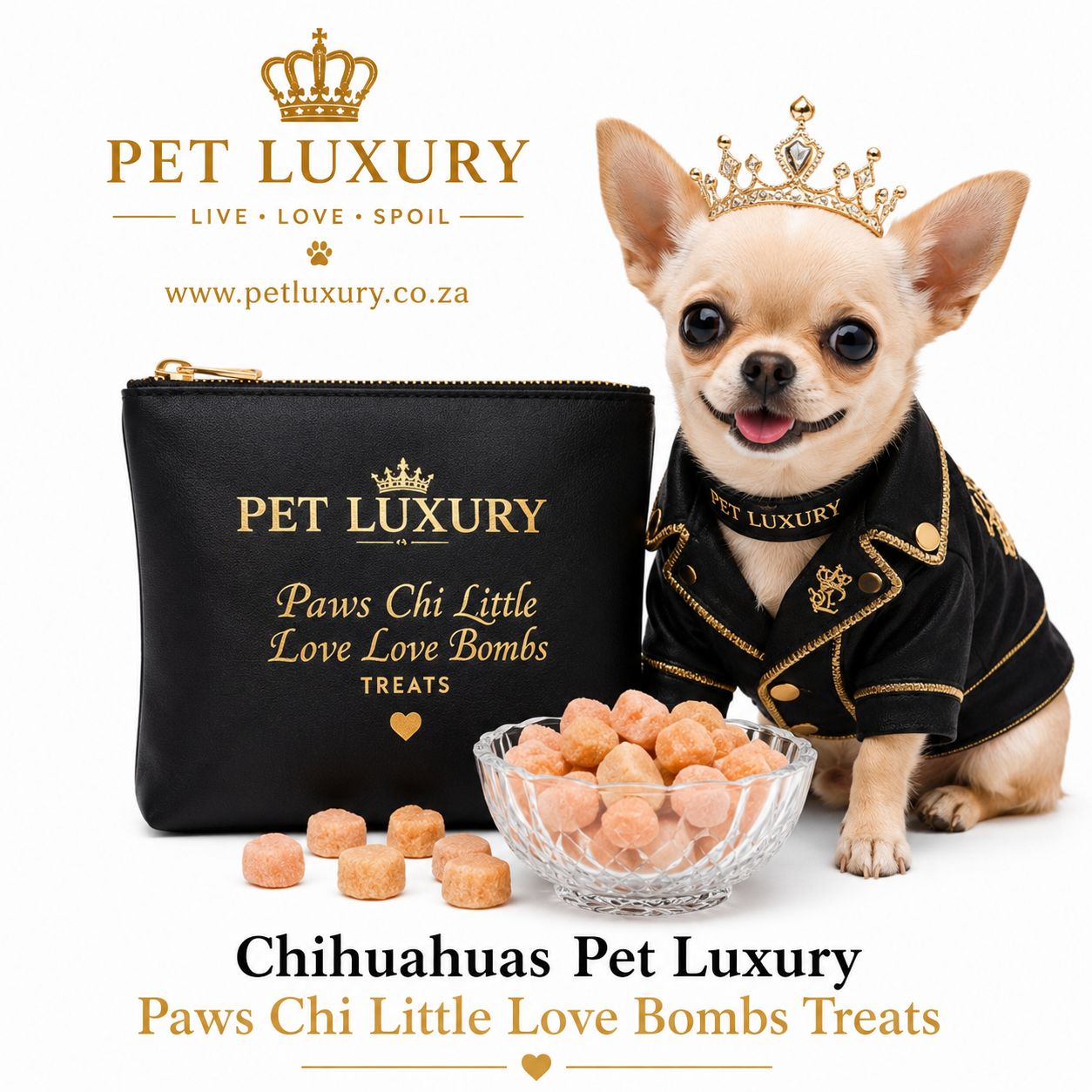 Chihuahuas Pet Luxury Paws Chi Little Love Bombs Treats